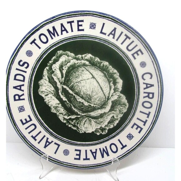 Certified International French Market Lettuce 10 5/8" Dinner Plate - Picture 9 of 9